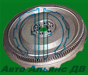 Маховик D6BR Dmax 420   №23200-93260