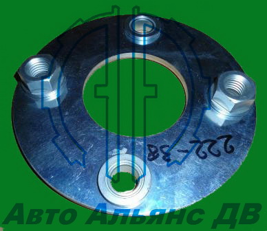 Демпферная пластина ТНВД D6AB турбо D56*128 круглая с гайкой