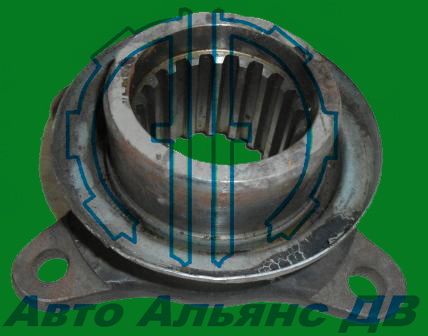 Фланец хвост. редуктора HD зуб18, диагональ 150, D шлиц 54