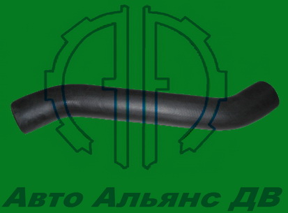 Патрубок тосольный D6AU/AV D65/65 L640 S-обр. термостат верх №25413-87040