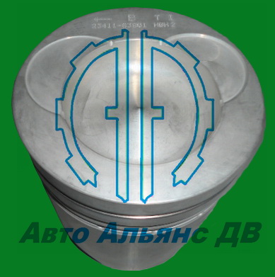 Поршень ДВС D6AB/D6AC 23411-83803/2 d камеры=82