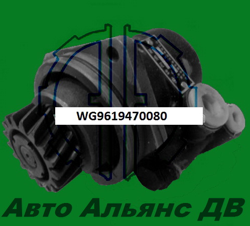 Насос ГУР ZF8095  HOWO WG9619470080