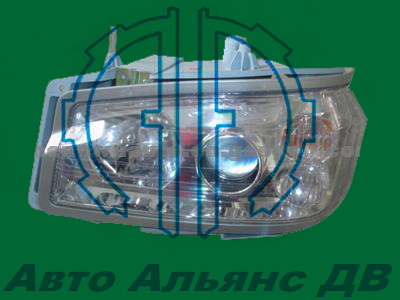 Фара левая Е2  HOWO WG9719720001-08 / WG9719720001