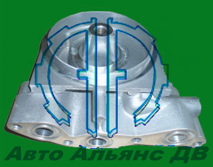 Крышка масляного фильтра D6CB №26311-84000