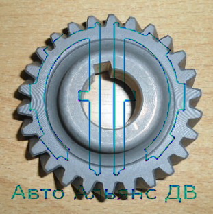 Шестерня насоса ГУР D6CB/CC/CD/HA №57150-KS200