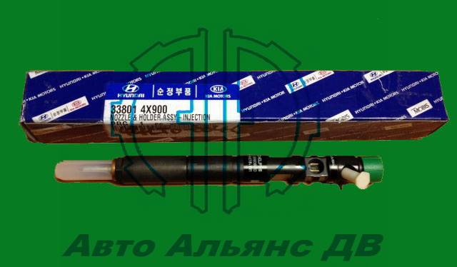 Форсунка топливная J3 (EURO 3) №33801-4X900-33800/4Х900D MOBIS