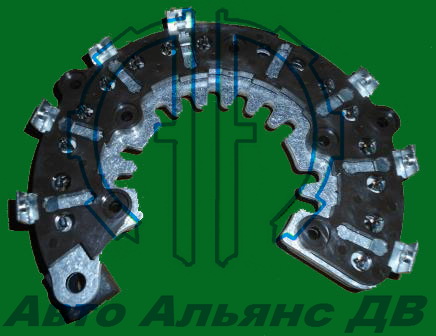 Диодный мост генератора DV11, автобус, 7выходов №96765223